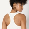 Amazon Essentials Women’s Active Soft Cotton Modal Jersey Knit Scoop Neck Racerback Relaxed Fit Lightweight Yoga Tank Top(White)