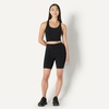 Amazon Essentials Women’s Active Total Train High Waist 7″ Gym Workout Biker Shorts with Pockets(Black)