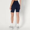 Amazon Essentials Women’s Active Total Train High Waist 7″ Gym Workout Biker Shorts with Pockets(Navy)