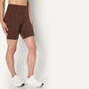 Amazon Essentials Women’s Active Total Train High Waist 7″ Gym Workout Biker Shorts with Pockets(Rich Hazel)