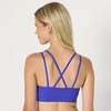 Amazon Essentials Women’s Active Total Train Medium Support Sports Bra with Strappy Back(Royal Blue)