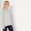 Amazon Essentials Women’s Athletic Soft Performance Lightweight Long Sleeve Pullover Hoodie Workout Top(Space Dye Dove)
