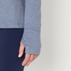 Amazon Essentials Women’s Athletic Soft Performance Lightweight Stretch Long Sleeve Layering Workout Top with Thumbholes(Space Dye Slate)