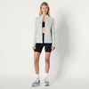 Amazon Essentials Women’s Athletic Soft Performance Lightweight Zip Up Workout Running Jacket(Space Dye Dove)