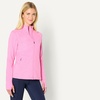 Amazon Essentials Women’s Athletic Soft Performance Lightweight Zip Up Workout Running Jacket(Space Dye Pink)