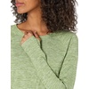 Amazon Essentials Womens Brushed Tech Stretch Long-Sleeve Crewneck Shirt (Available in Plus Size)(Army Green)