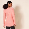 Amazon Essentials Womens Brushed Tech Stretch Long-Sleeve Crewneck Shirt (Available in Plus Size)(Coral Pink)
