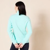 Amazon Essentials Women’s Classic-Fit Full-Zip Polar Soft Fleece Jacket, Outerwear Coat with Cuffs (Available in Plus Size)(Aqua)