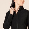 Amazon Essentials Women’s Classic-Fit Full-Zip Polar Soft Fleece Jacket, Outerwear Coat with Cuffs (Available in Plus Size)(Black)
