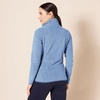 Amazon Essentials Women’s Classic-Fit Full-Zip Polar Soft Fleece Jacket, Outerwear Coat with Cuffs (Available in Plus Size)(Blue Heather)