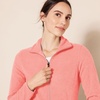 Amazon Essentials Women’s Classic-Fit Full-Zip Polar Soft Fleece Jacket, Outerwear Coat with Cuffs (Available in Plus Size)(Bright Coral)