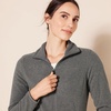 Amazon Essentials Women’s Classic-Fit Full-Zip Polar Soft Fleece Jacket, Outerwear Coat with Cuffs (Available in Plus Size)(Charcoal Heather)