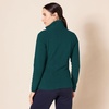Amazon Essentials Women’s Classic-Fit Full-Zip Polar Soft Fleece Jacket, Outerwear Coat with Cuffs (Available in Plus Size)(Deep Pine)