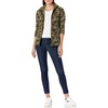 Amazon Essentials Women’s Classic-Fit Full-Zip Polar Soft Fleece Jacket, Outerwear Coat with Cuffs (Available in Plus Size)(Green Camo)