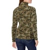 Amazon Essentials Women’s Classic-Fit Full-Zip Polar Soft Fleece Jacket, Outerwear Coat with Cuffs (Available in Plus Size)(Green Camo)