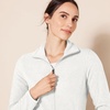 Amazon Essentials Women’s Classic-Fit Full-Zip Polar Soft Fleece Jacket, Outerwear Coat with Cuffs (Available in Plus Size)(Light Grey Heather)