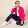 Amazon Essentials Women’s Classic-Fit Full-Zip Polar Soft Fleece Jacket, Outerwear Coat with Cuffs (Available in Plus Size)(Pink)