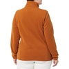 Amazon Essentials Women’s Classic-Fit Full-Zip Polar Soft Fleece Jacket, Outerwear Coat with Cuffs (Available in Plus Size)(Tan)
