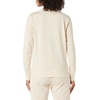 Amazon Essentials Women’s Fleece Crewneck Long Sleeve Pullover Sweatshirt (Available in Plus Size)(Beige Zebra Stripe Print)