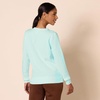 Amazon Essentials Women’s Fleece Crewneck Long Sleeve Pullover Sweatshirt (Available in Plus Size)(Bright Aqua)