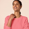Amazon Essentials Women’s Fleece Crewneck Long Sleeve Pullover Sweatshirt (Available in Plus Size)(Bright Coral)