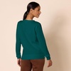 Amazon Essentials Women’s Fleece Crewneck Long Sleeve Pullover Sweatshirt (Available in Plus Size)(Dark Green)