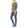 Amazon Essentials Women’s Fleece Crewneck Long Sleeve Pullover Sweatshirt (Available in Plus Size)(Green Camo)