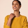 Amazon Essentials Women’s Fleece Crewneck Long Sleeve Pullover Sweatshirt (Available in Plus Size)(Mustard Yellow)