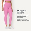 Amazon Essentials Women’s Formflex High Rise Buttery Soft 7/8 Length Yoga Legging with 25″ Inseam(Pink)