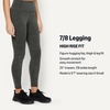 Amazon Essentials Women’s Formflex High Rise Buttery Soft 7/8 Length Yoga Legging with 25″ Inseam(Space Dye Graphite)