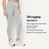 Amazon Essentials Women’s Formflex High Rise Buttery Soft 7/8 Length Yoga Legging with 25″ Inseam(Space Dye Grey)