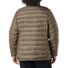 Amazon Essentials Women’s Lightweight Long-Sleeve Water-Resistant Packable Puffer Jacket (Available in Plus Size)(Camel Cheetah)