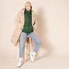 Amazon Essentials Women’s Lightweight Long-Sleeve Water-Resistant Packable Puffer Jacket (Available in Plus Size)(Dark Green)