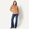 Amazon Essentials Women’s Lightweight Long-Sleeve Water-Resistant Packable Puffer Jacket (Available in Plus Size)(Light Brown)