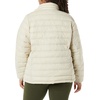 Amazon Essentials Women’s Lightweight Long-Sleeve Water-Resistant Packable Puffer Jacket (Available in Plus Size)(Off-white)