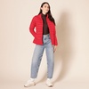 Amazon Essentials Women’s Lightweight Long-Sleeve Water-Resistant Packable Puffer Jacket (Available in Plus Size)(Red)