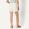 Amazon Essentials Women’s Low Stretch Mid-Rise Regular-Fit Jean Short(Ecru)