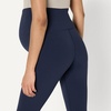 Amazon Essentials Women’s Maternity High-Rise Over the Belly Formflex Full Length Legging, Soft, Moisture Wicking(Navy)