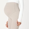 Amazon Essentials Women’s Maternity High-Rise Over the Belly Formflex Full Length Legging, Soft, Moisture Wicking(Taupe)