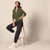 Amazon Essentials Women’s Midweight Fleece Full-Zip Hoodie with Drawstring (Available in Plus Size)(Dark Olive)