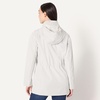 Amazon Essentials Women’s Regular-Fit Lightweight Waterproof Long Hooded Rain Jacket(Eggshell White)