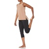Amazon Essentials Women’s Soft Breathable Cotton Relaxed-Fit Yoga Tank Top for Sports Wear (Available in Plus Size)(Light Brown)