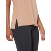 Amazon Essentials Women’s Soft Breathable Cotton Relaxed-Fit Yoga Tank Top for Sports Wear (Available in Plus Size)(Light Brown)