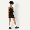 Amazon Essentials Women’s Tennis Skirt with Built-in Shorts(Black)