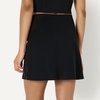 Amazon Essentials Women’s Tennis Skirt with Built-in Shorts(Black)