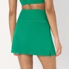 Amazon Essentials Women’s Tennis Skirt with Built-in Shorts(Emerald Green)