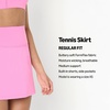 Amazon Essentials Women’s Tennis Skirt with Built-in Shorts(Pink)