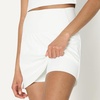 Amazon Essentials Women’s Tennis Skirt with Built-in Shorts(White)