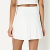 Amazon Essentials Women’s Tennis Skirt with Built-in Shorts(White)