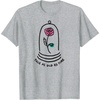 Amazon Essentials Boys’ Princess Belle Beauty and the Beast Quote T-Shirt, White, Small(Heather Grey)